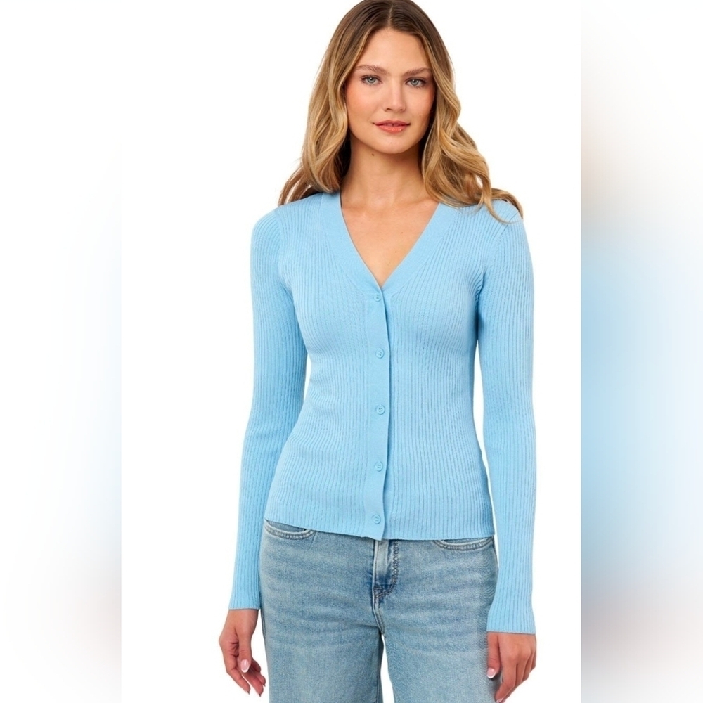 NWT Edited by Remi Bader Soft Ribbed Cardigan